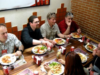 Au restaurant en ville